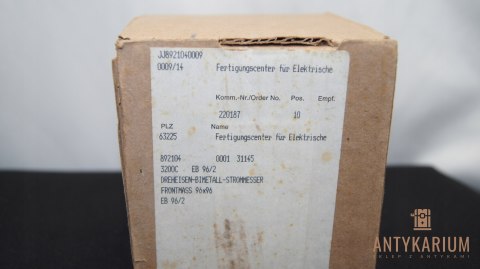 Amperomierz analogowy od 0 do 180A Siemens Amperomierz analogowy od 0 do 180A Siemens