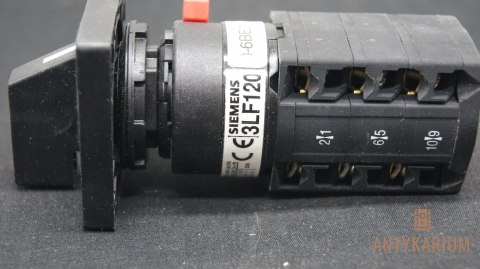 Przełącznik 3-pozycje 20A 400V 3LF1200-6BE21 Siemens Przełącznik 3-pozycje 20A 400V 3LF1200-6BE21 Siemens