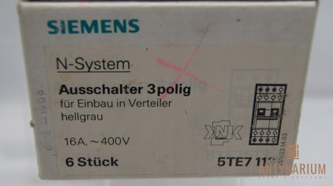 Rozłącznik 16A 400V 2-POL 5TE7 113 Siemens Rozłącznik 16A 400V 2-POL 5TE7 113 Siemens