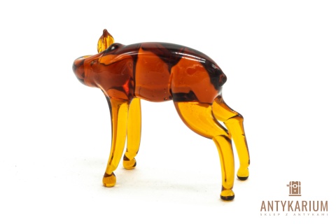 Szklany jelonek Murano