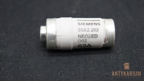 Wkładka bezpiecznikowa D02 63A 5SE2 263 Simens Wkładka bezpiecznikowa D02 63A 5SE2 263 Simens