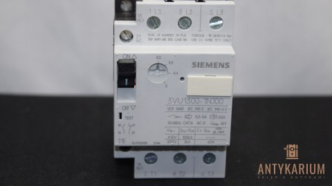 Wyłącznik silnikowy 3,2-5SA 1NO 1NC 3VU1300-1NJ00 Siemens