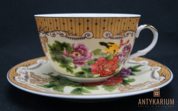 Filiżanka Porcelana bogato zdobiona 230ml