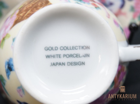 Filiżanka porcelana złota kolekcja JAPAN 160ml