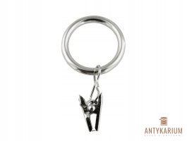 Kółko Kółka metalowe16/19mm Bojanek z żabkami 10szt Mosiądz antyczny