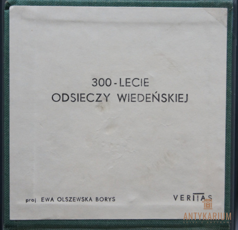 Medal Polska 300 Lecie Odsieczy Wiedeńskiej