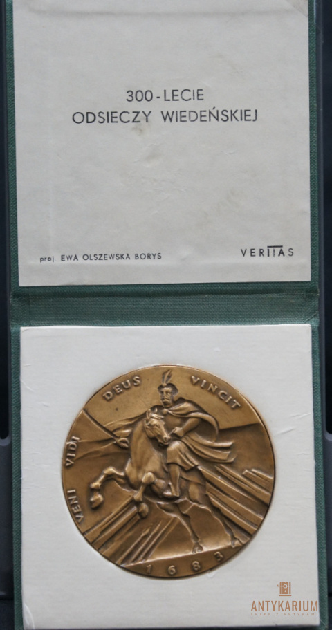 Medal Polska 300 Lecie Odsieczy Wiedeńskiej