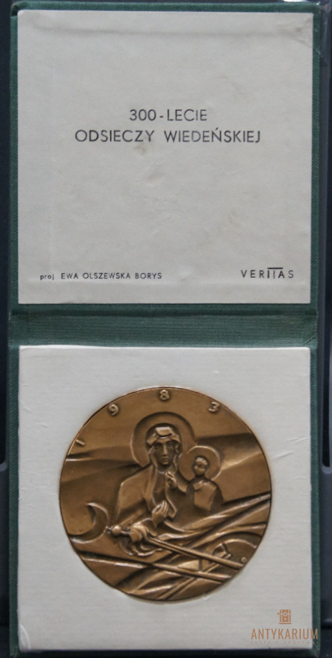 Medal Polska 300 Lecie Odsieczy Wiedeńskiej
