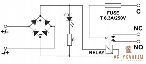 Moduł przekaźnikowy AWZ-514 pulsar