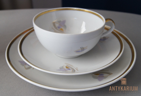 Porcelanowy zestaw do kawy lata 50/60 Porcelanowy zestaw do kawy lata 50/60