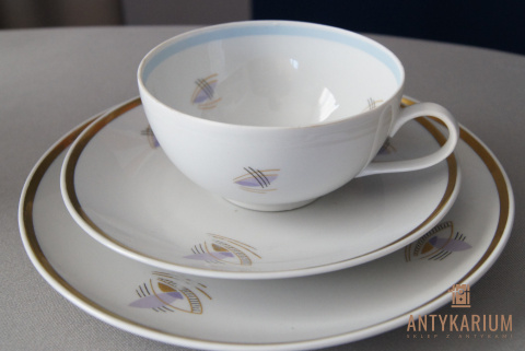 Porcelanowy zestaw do kawy lata 50/60 Porcelanowy zestaw do kawy lata 50/60