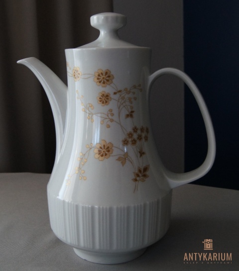 Porcelanowy zestaw do kawy lata 70