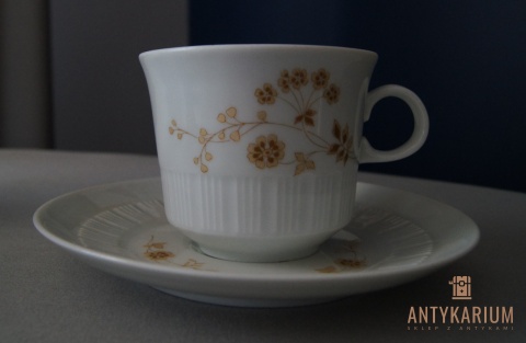 Porcelanowy zestaw do kawy lata 70