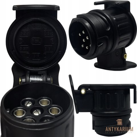 Przejściówka NORAUTO 13/7 7 PIN - 13 PIN