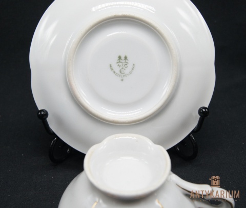 Stara filiżanka Porcelanowa H&C CHODAU 130ml