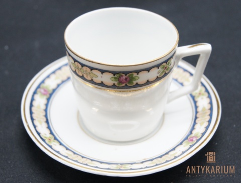 Stara porcelanowa filiżanka lata 30/40 Mokka