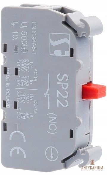 Styk Spamel 230 V IP20 0 A