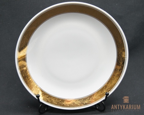 Trio Stara Porcelanowa filiżanka w złoceniach