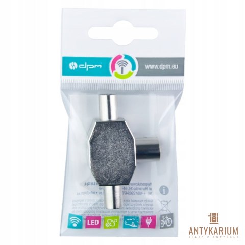 Trójnik antenowy metalowy BMUR02 DPM