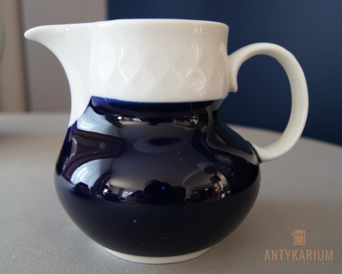 Zestaw do kawy porcelana kobalt