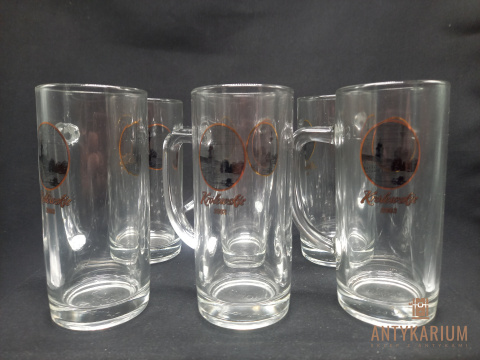 Zestaw sześću kufli 0,2l Królewskie 2003