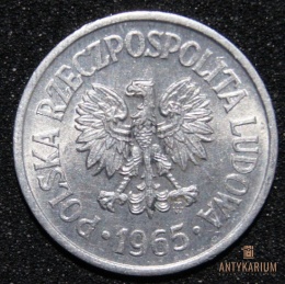 10 gr 1965r PRL aluminium /488/