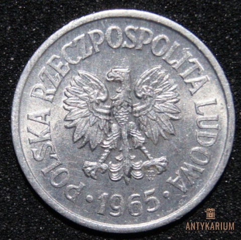 10 gr 1965r PRL aluminium /488/