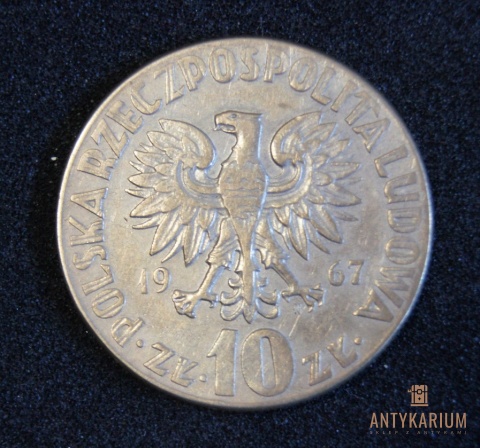 10 zł Mikołaj Kopernik 1967r MN /491/