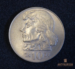 10 zł Tadeusz Kościuszko 1969 MN /492/