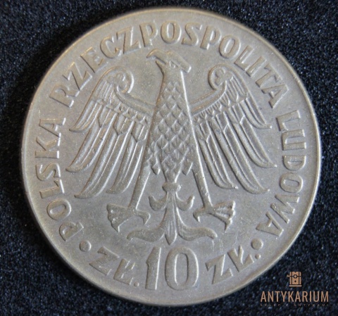 10zł Kazimierz Wielki napis wklęsły MN /489/