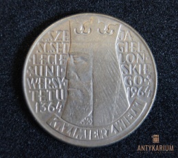 10zł Kazimierz Wielki napis wklęsły MN /489/