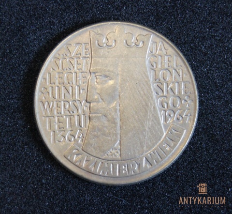 10zł Kazimierz Wielki napis wklęsły MN /489/