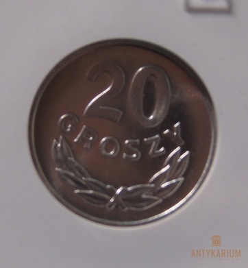 20 gr 1981r MS 67 lustro