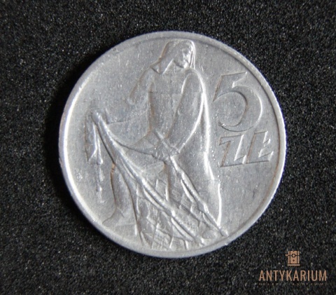 5 zł Rybak 1959r AL /495/