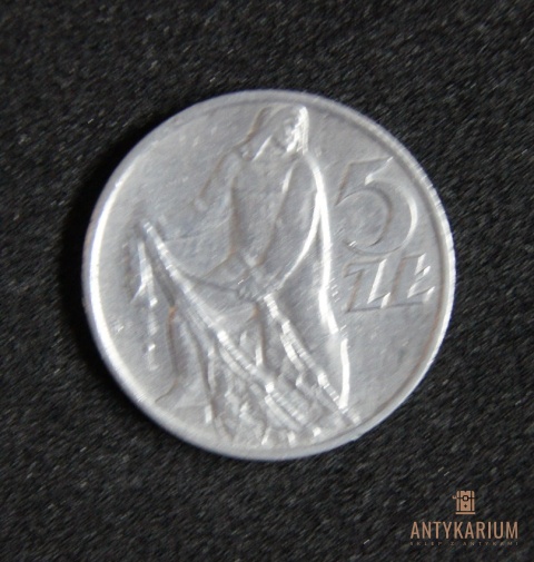 5 zł Rybak 1959r AL /495/