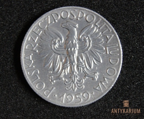 5 zł Rybak 1959r AL /495/