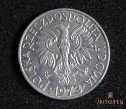 5 zł Rybak 1973r Al /494/