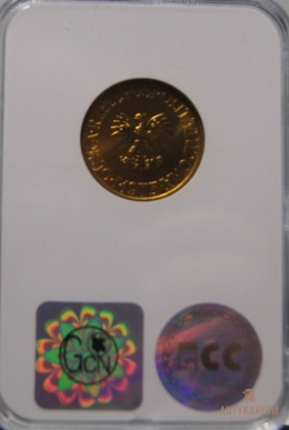 5zł 1975r Grading MS67 Skrętka