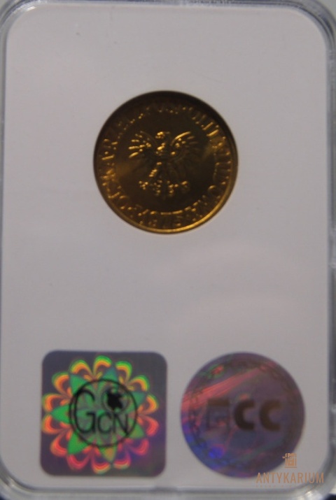 5zł 1975r Grading MS67 Skrętka