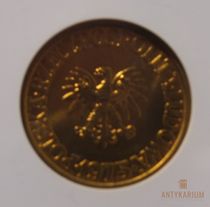 5zł 1975r Grading MS67 Skrętka