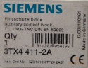 Blok styków pomocniczych 1NO 1NC 3TX4 411-2A Siemens