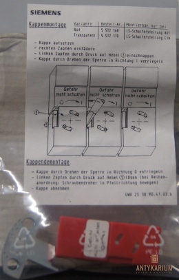 Blokadada wyłączników nadprądowych 5ST2 168 Siemens