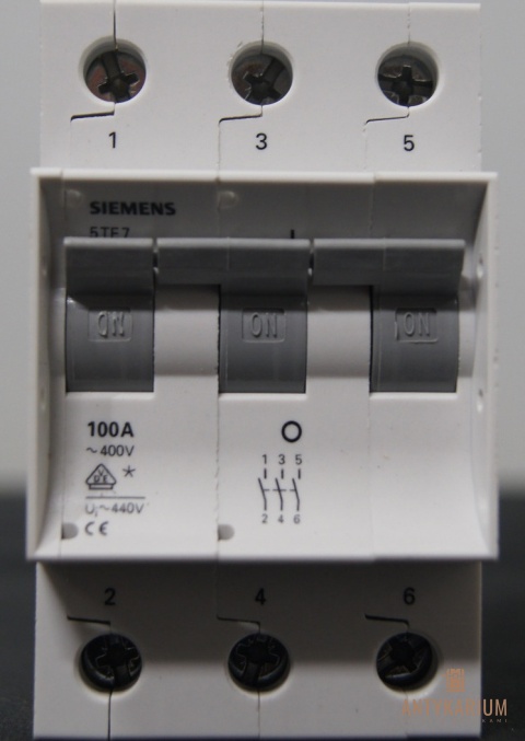 FR Rozłącznik izolacyjny 3-pol 100A Siemens 5TE7 713