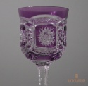 Kryształowy kielich Huta Józefina 1920-30