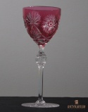 Kryształowy kielich do wina Huta Józefina 1920