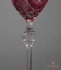 Kryształowy kielich do wina Huta Józefina 1920