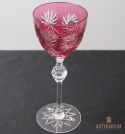 Kryształowy kielich do wina Huta Józefina 1920