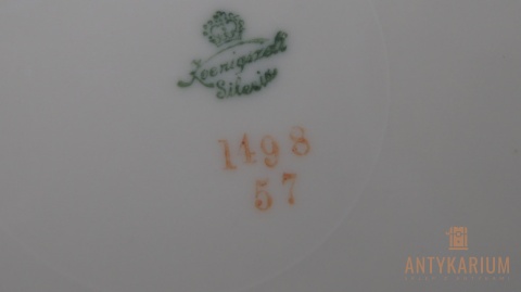 Patera talerz porcelana Jaworzyna Śląska 1922-1930