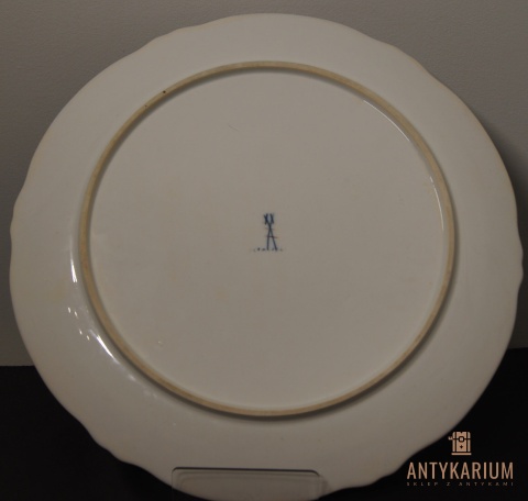 Patera talerz porcelana Miśnia 38cm średnica