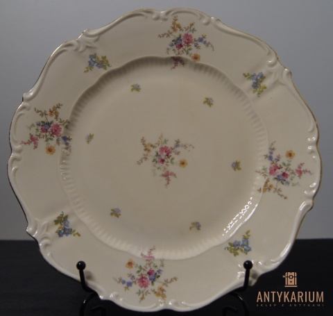 Patera talerz porcelana Reichenbach Turyngia lata 70